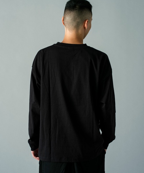 GALLIS ADDICTION（ガリスアディクション）の「GA STARTER BL BODY LOGO L/S TEE（Tシャツ/カットソー・メンズ・ホワイト/ブラック・XL/L）」の10枚目の写真