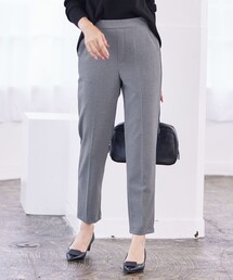 【GOLD LABEL】【日本製・洗える】 カシミアタッチテーパードパンツ
