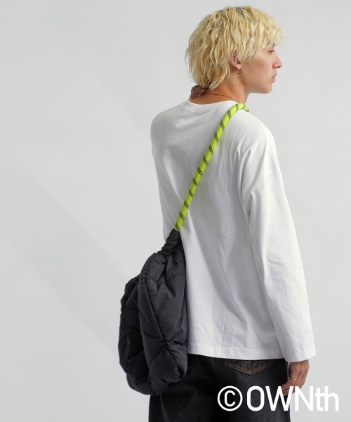 antiqua（アンティカ）の「ウェーブラインドッキングロンT（Tシャツ/カットソー・レディース・ブラック/オフホワイト・FREE）」の11枚目の写真
