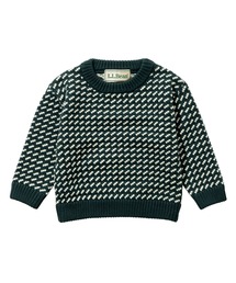 L.L.Bean（エルエルビーン）の「【JAPAN EDITION】キッズ・ウェイン・ウォッシャブル・セーター・バーズアイ（ニット/セーター・キッズ）」