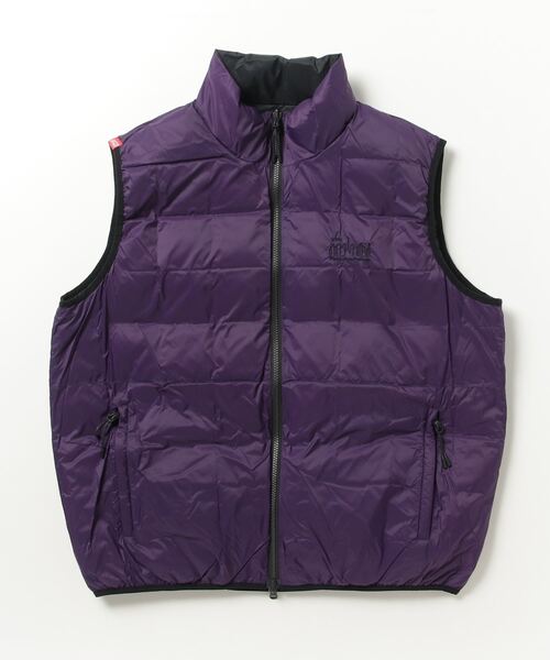 Manhattan Portage(マンハッタンポーテージ)の「Manhattan Portage/マンハッタンポーテージ ベスト NC/DWTAION REVERSIBLE VST MP-TAION02(ダウンベスト・レディース・ブラック/オリーブ・L)」の12枚目の写真