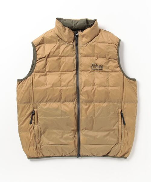 Manhattan Portage(マンハッタンポーテージ)の「Manhattan Portage/マンハッタンポーテージ ベスト NC/DWTAION REVERSIBLE VST MP-TAION02(ダウンベスト・レディース・ブラック/オリーブ・L)」の14枚目の写真