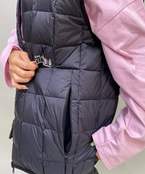 Manhattan Portage(マンハッタンポーテージ)の「Manhattan Portage/マンハッタンポーテージ ベスト NC/DWTAION REVERSIBLE VST MP-TAION02(ダウンベスト・レディース・ブラック/オリーブ・L)」の7枚目の写真