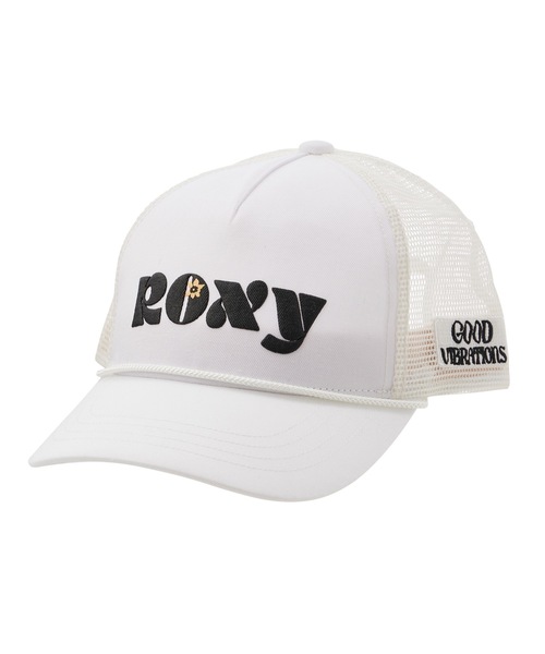 ROXY（ロキシー）の「BRIGHT LIGHT/ロキシーフロントブランドロゴメッシュキャップ（キャップ・レディース・ミント/ホワイト/ブラック・FREE）」の2枚目の写真