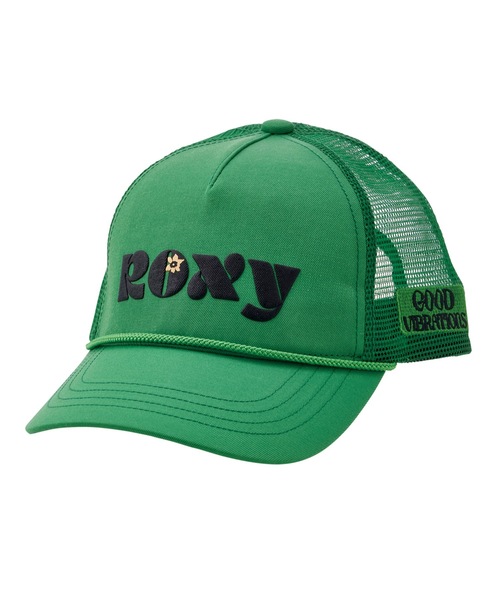 ROXY（ロキシー）の「BRIGHT LIGHT/ロキシーフロントブランドロゴメッシュキャップ（キャップ・レディース・ミント/ホワイト/ブラック・FREE）」の3枚目の写真