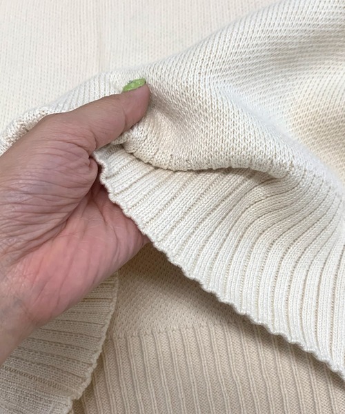 non-hedge(ノンヘッジ)の「ジップハイネックニットミニ丈ワンピース(ワンピース・レディース・アイボリー/ブラック/グレー・FREE)」の17枚目の写真