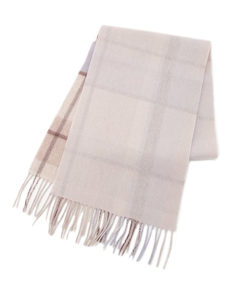 ROPE' PICNIC(ロペピクニック)の「リバーシブル/カシミヤブレンドシルケットウールストール(ストール/ショール・レディース・ベージュ/ラベンダー/サックスブルー・FREE)」の8枚目の写真