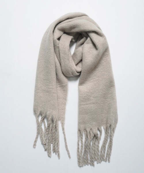 Crisp（クリスプ）の「バルキーマフラー（マフラー・レディース・グリーン/パープル・FREE）」の20枚目の写真