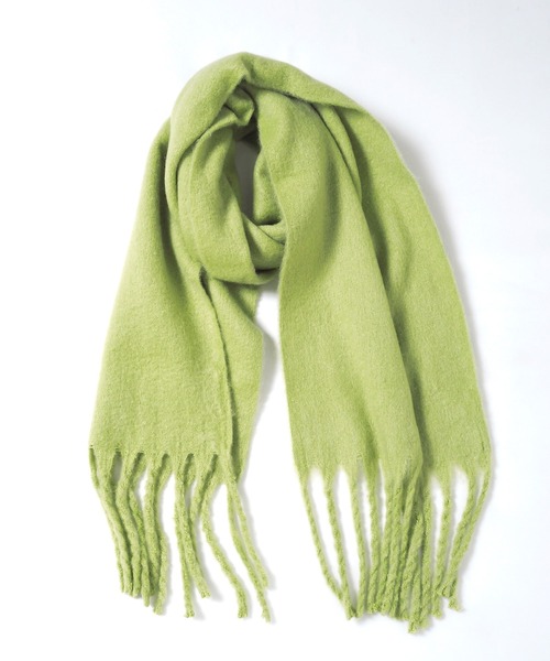 Crisp（クリスプ）の「バルキーマフラー（マフラー・レディース・グリーン/パープル・FREE）」の22枚目の写真