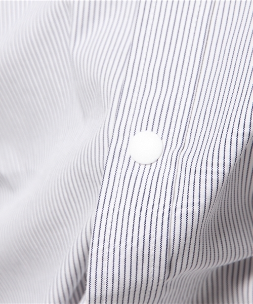 WEGO（ウィゴー）の「WEGO/ブロード MA-1シャツ（シャツ/ブラウス・メンズ・サックスブルー/ホワイト・LARGE/MEDIUM）」の11枚目の写真