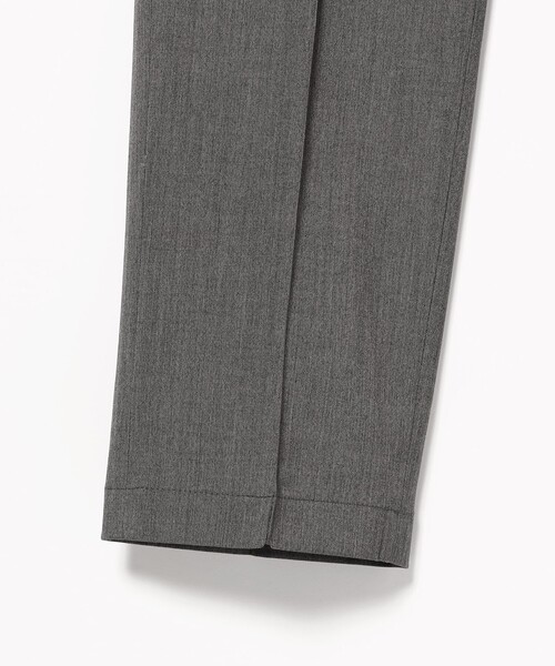 giab's ARCHIVIO（ジャブス アルキヴィオ）の「giabsarchivio × Brilla per il gusto / 別注 MASACCIO ポリエステルレーヨン ウール 1プリーツ ドローコード スラックス（その他パンツ・メンズ・チャコールグレー・48/46/44/42/50）」の6枚目の写真