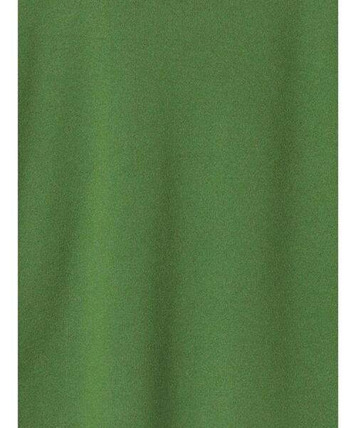 Samansa Mos2 blue（サマンサモスモスブルー）の「【Hug knit】ハイネックニットプルオーバー（ニット/セーター・レディース・トップグレー/グリーン/ベージュ/ブラック/イエロー・F）」の6枚目の写真