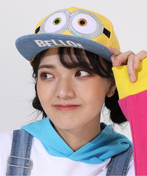 帽子 minion MINIONS（ミニオンズ）の「ミニオン 光るツイルキャップ 9083