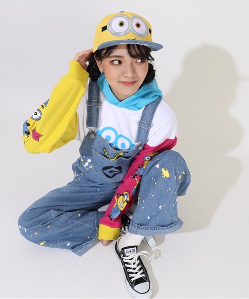 MINIONS（ミニオンズ）の「ミニオン 光るツイルキャップ 9083（キャップ・キッズ・イエロー・M size/L size）」の6枚目の写真