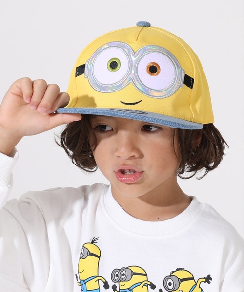 帽子 minion 9/12一部再販 ミニオン 光るツイルキャップ 9083(帽子M イエロー