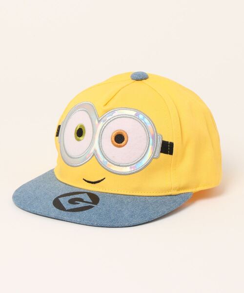 MINIONS（ミニオンズ）の「ミニオン 光るツイルキャップ 9083（キャップ・キッズ・イエロー・M size/L size）」の2枚目の写真