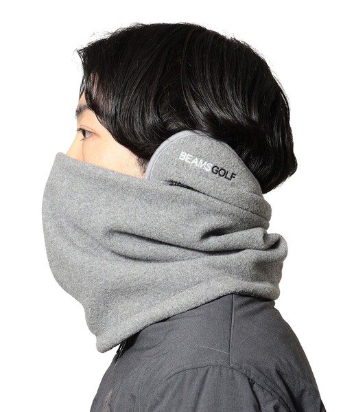 BEAMS GOLF（ビームスゴルフ）の「BEAMS GOLF / ネック & イヤー ウォーマー（ネックウォーマー/スヌード・メンズ・ネイビー/ブラック/グレー/その他・ONE SIZE）」の7枚目の写真