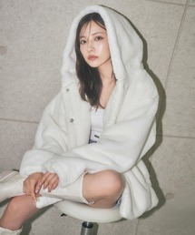 ANDGEEBEE | UNISEX エコファーパーカー(その他アウター)