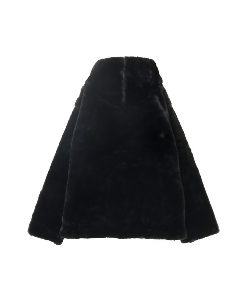 ANDGEEBEE(アンジービー)の「UNISEX エコファーパーカー(その他アウター・レディース・ホワイト/ブラック・FREE)」の19枚目の写真