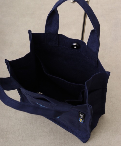 moz(モズ)の「moz 帆布ランチバッグ(トートバッグ・レディース・ブラック/グレー/ブルー・FREE)」の13枚目の写真