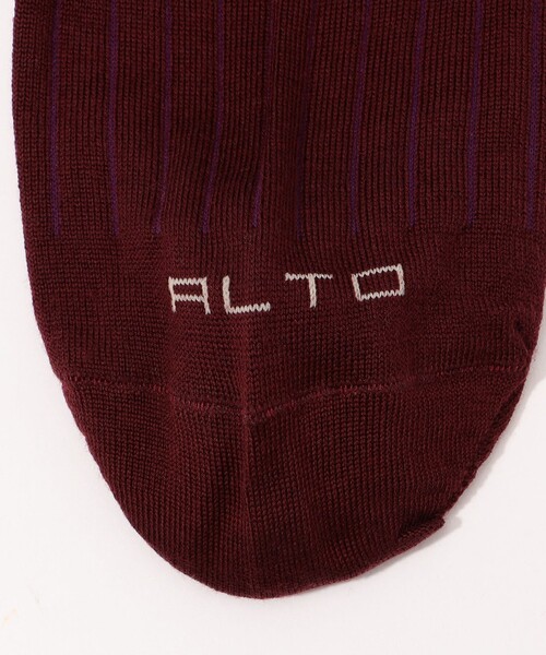 Alto(アルト)の「ALTO ウールナイロン ソックス(ソックス/靴下・メンズ・ブルー系その他2/ブラウン系その他/パープル系その他2・FREE)」の8枚目の写真