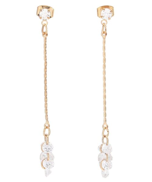 RESEXXY（リゼクシー）の「ギャザリングストーンピアス（ピアス（両耳用）・レディース・シルバー/ゴールド・FREE）」の10枚目の写真