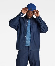 G-STAR | BOXY FIT OVERSHIRT/オーバーサイズデニムシャツ/シャツジャケット(シャツ/ブラウス)