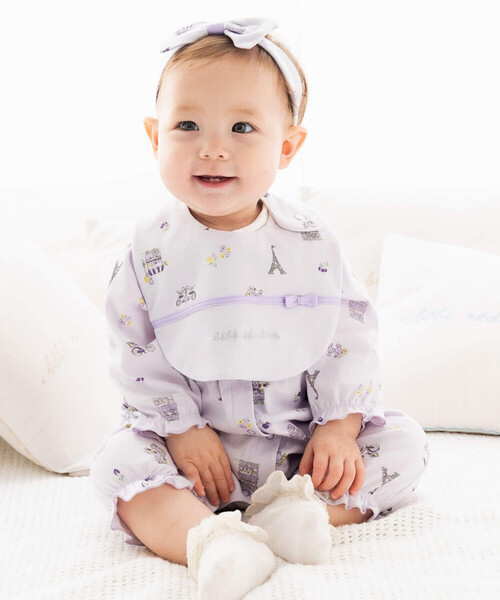 fillot de bebe reduction(フィヨデュベベルダクティオン)の「パリマルシェリボンヘアーバンド(ヘアバンド・キッズ・ピンク系その他/パープル系その他・FREE)」の4枚目の写真