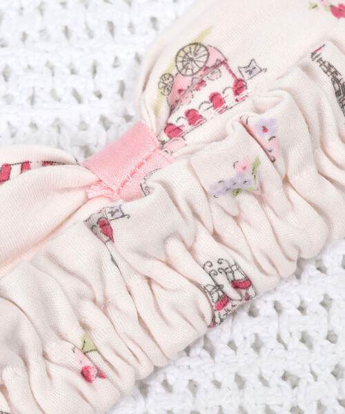 fillot de bebe reduction(フィヨデュベベルダクティオン)の「パリマルシェリボンヘアーバンド(ヘアバンド・キッズ・ピンク系その他/パープル系その他・FREE)」の9枚目の写真