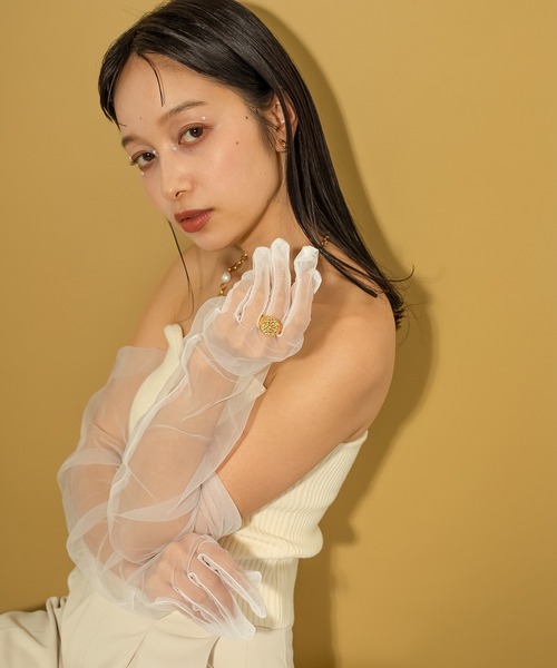 voov(ブーブ)の「【金属アレルギー対応】サージカル ヴィンテージ風 シグネットリング(リング・レディース・ゴールド・11号)」の14枚目の写真
