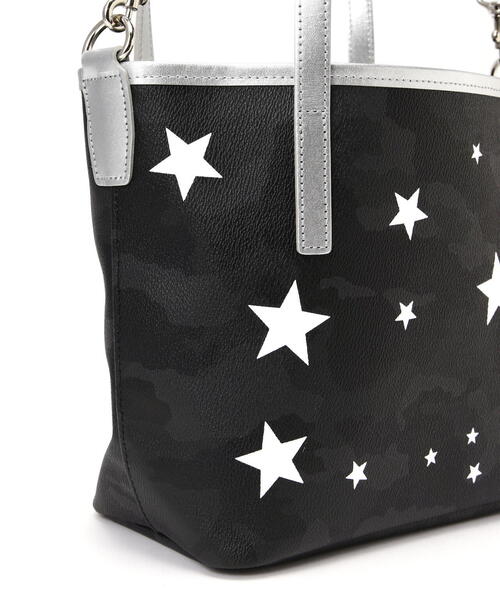 GENTIL BANDIT(ジャンティバンティ)の「GENTIL BANDIT x B‘2nd(ジャンティバンティ x ビーセカンド)別注STAR PM NEW TOTE BAG(トートバッグ・レディース・ブラック・F)」の2枚目の写真