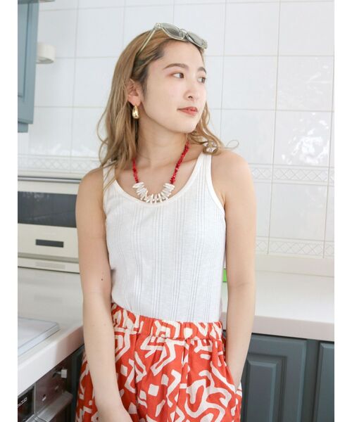 Ungrid（アングリッド）の「淡水パールアシメデザインネックレス（ネックレス・レディース・ブルー/レッド・FREE）」の17枚目の写真