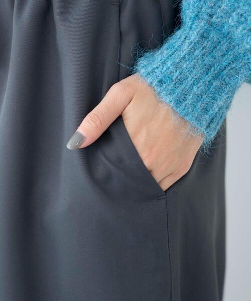 WEGO（ウィゴー）の「WEGO/カラーイージーパンツ（スラックス・レディース・サックスブルー/アイボリー/ダークグレー/ブラック・MEDIUM/SMALL）」の13枚目の写真