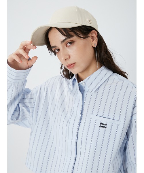 FRAY I.D 【pierre cardin】ロゴフラップジップジャケット Amazon | [フレイ アイディー] pierre cardin ロゴフラップ
