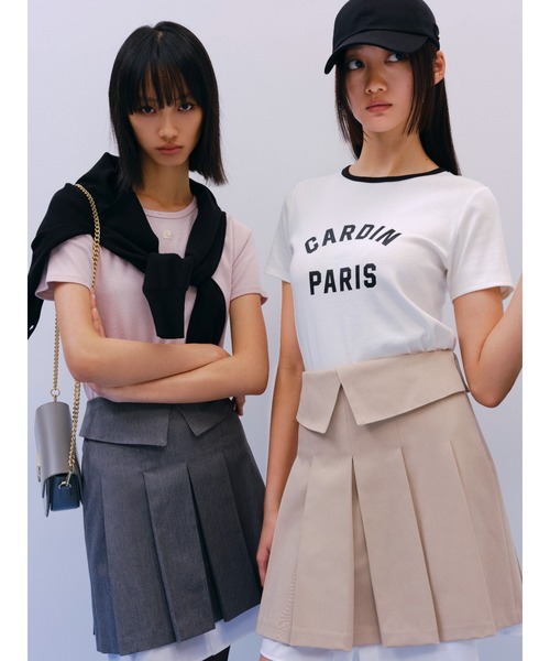 FRAY I.D(フレイアイディー)の「【pierre cardin】ミニロゴキャップ(キャップ・レディース・ブラック/ベージュ/ホワイト・FREE)」の17枚目の写真