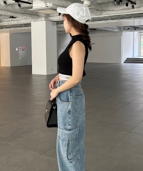 FRAY I.D(フレイアイディー)の「【pierre cardin】ミニロゴキャップ(キャップ・レディース・ブラック/ベージュ/ホワイト・FREE)」の18枚目の写真