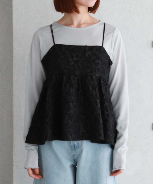 archives（アルシーヴ）の「ラメシアートップス（Tシャツ/カットソー・レディース・ミント/ピンク/グレー/ブルー・MEDIUM）」の16枚目の写真