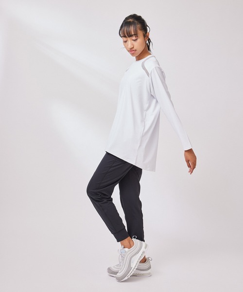 NERGY（ナージー）の「【UV＆水陸両用】CREORAカーゴポケットジョガータイツ（レギンス/スパッツ・レディース・ブラック/グレー系その他/ブルー/チャコールグレー・M/S）」の18枚目の写真