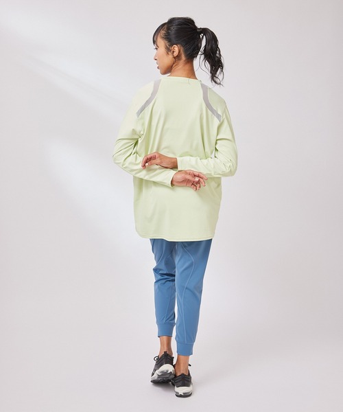 NERGY（ナージー）の「【UV＆水陸両用】CREORAカーゴポケットジョガータイツ（レギンス/スパッツ・レディース・ブラック/グレー系その他/ブルー/チャコールグレー・M/S）」の21枚目の写真