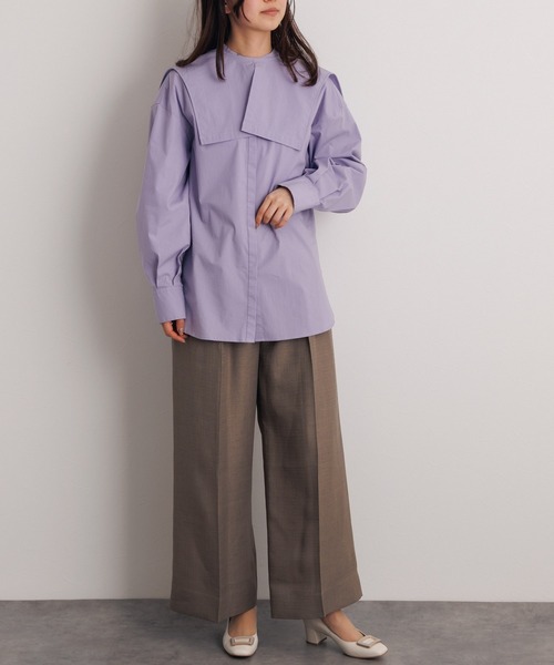 【Made in Japan】スクエアバックルチャンキーヒールパンプス/ 643103（パンプス）｜卑弥呼（ヒミコ）