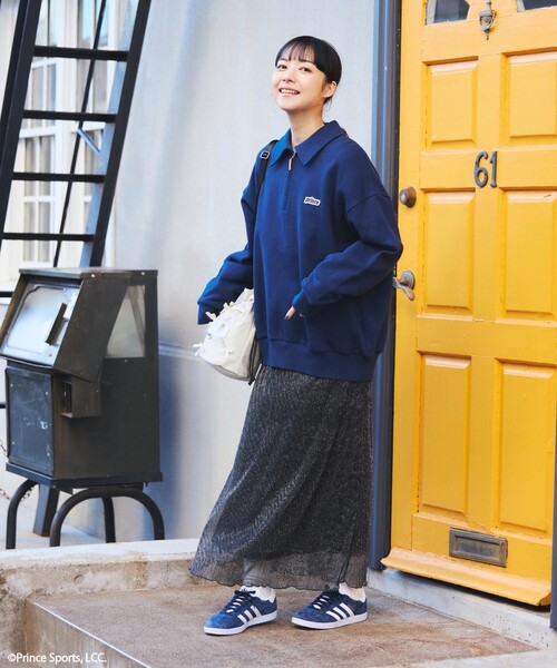 FREAK'S STORE（フリークスストア）の「シアーラメ プリーツスカート（スカート・レディース・シルバー/ブラック/ピンク・ﾌﾘ-）」の12枚目の写真