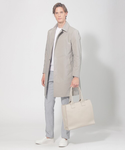 【セール】＊Safari5月号掲載＊ボックスレザートート（トートバッグ）｜EPOCA UOMO（エポカウォモ）