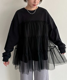 チュールスウェット【ZOZOTOWN限定アイテム】