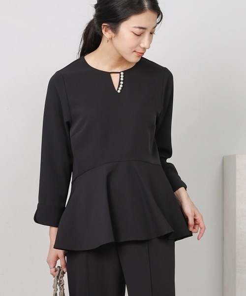 【セール】とろみパールブラウス（シャツ/ブラウス）｜Bou Jeloud（ブージュルード） pattayablatt.com