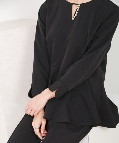 【セール】とろみパールブラウス（シャツ/ブラウス）｜Bou Jeloud（ブージュルード） pattayablatt.com