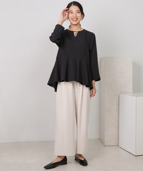 【セール】とろみパールブラウス（シャツ/ブラウス）｜Bou Jeloud（ブージュルード） pattayablatt.com