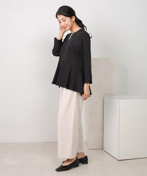 【セール】とろみパールブラウス（シャツ/ブラウス）｜Bou Jeloud（ブージュルード） pattayablatt.com