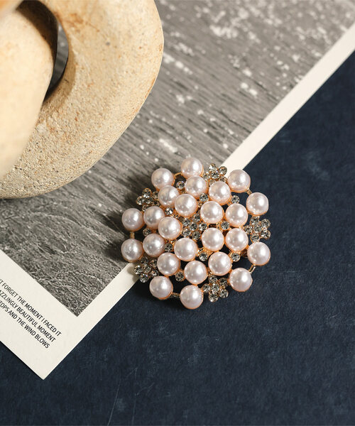 セール】パールモチーフブローチ（ブローチ/コサージュ）｜KOBE