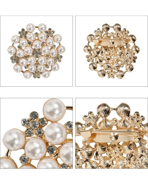 パールモチーフブローチ（ブローチ/コサージュ）｜KOBE LETTUCE