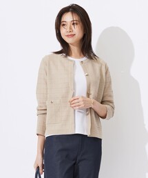 J658新品J.PRESS ストレッチノーカラージャケット13号￥28050 J658新品J.PRESS ストレッチノーカラージャケット13号￥28050